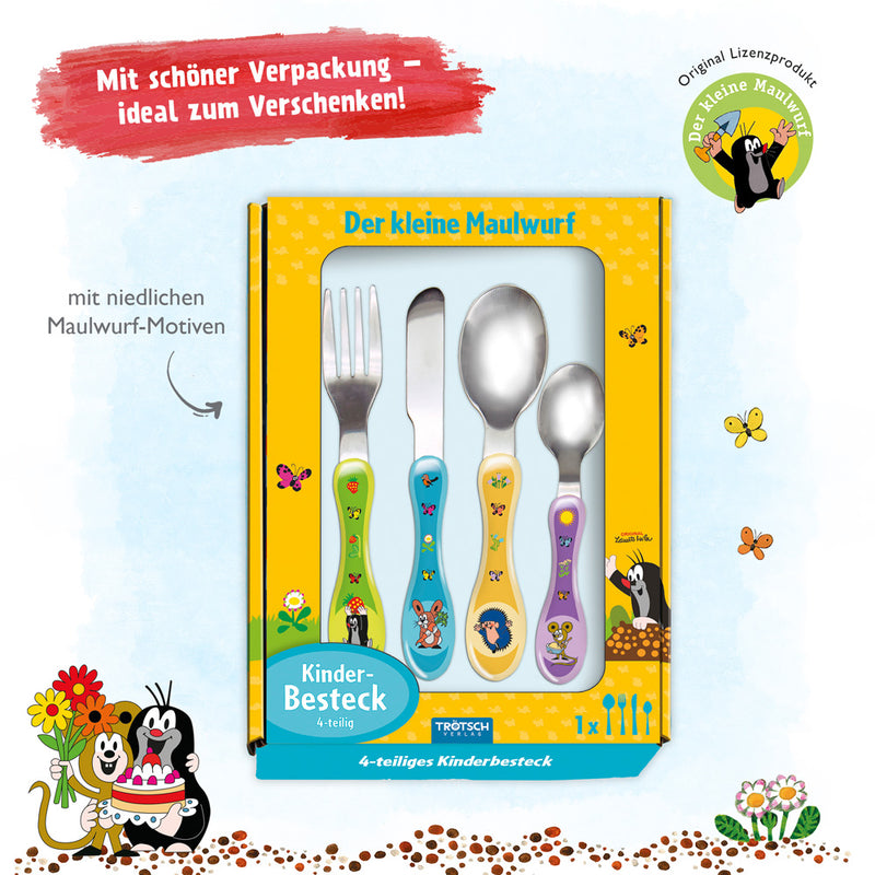 Kinderbesteck-kleiner-Maulwurf-Blume
