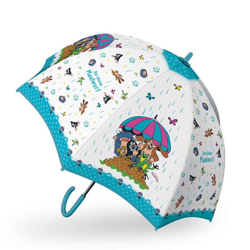 Regenschirm-Maulwurf-blau