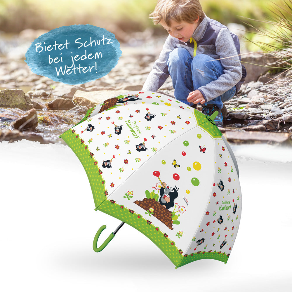 Regenschirm-Maulwurf-grun