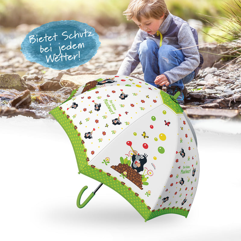 Regenschirm-Maulwurf-grun