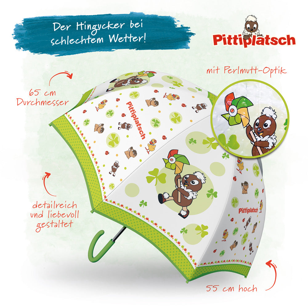 Regenschirm-Pittiplatsch