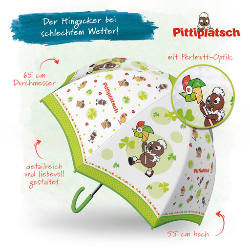 Regenschirm-Pittiplatsch