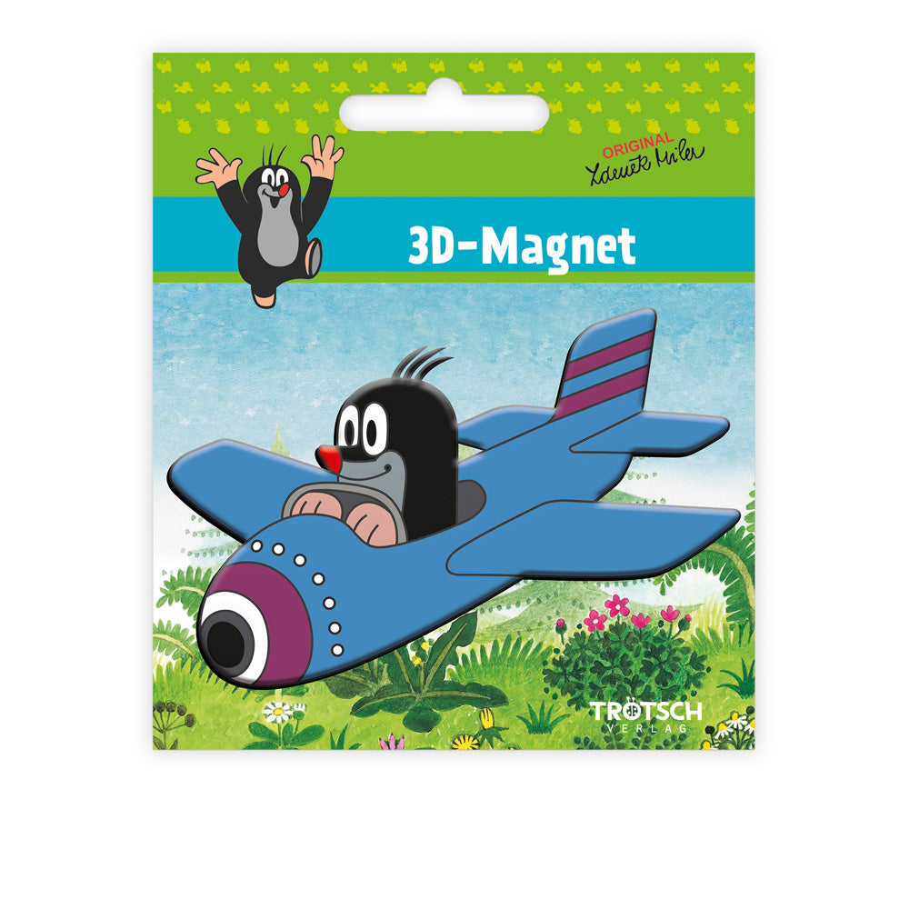 3-D-Magnet-Maulwurf-Flugzeug