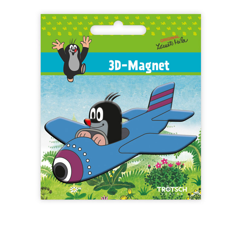 3-D-Magnet-Maulwurf-Flugzeug