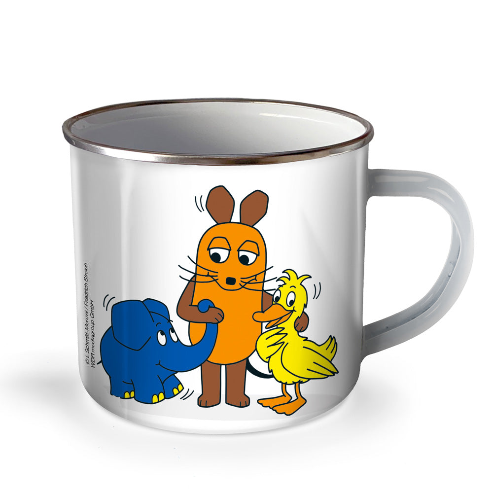 Emaillebecher-Maus-und-Freunde