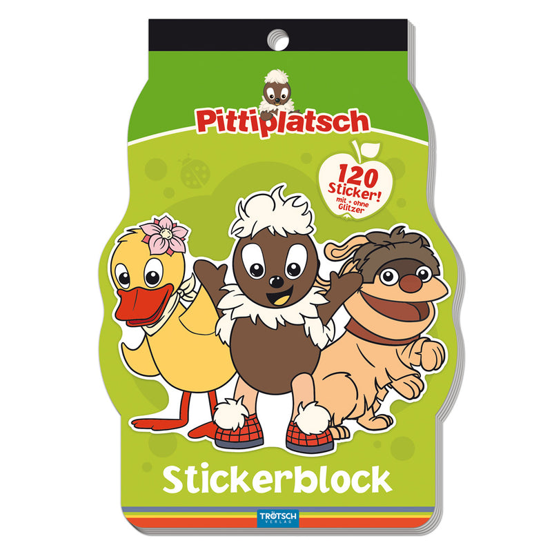 Pittiplatsch-Stickerblock
