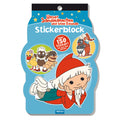 Sandmann-Stickerblock