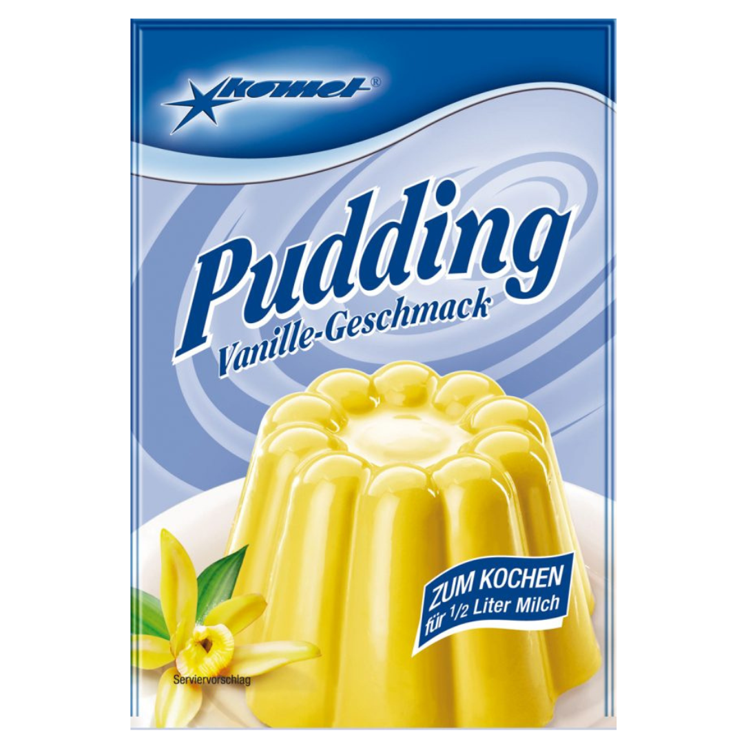 Komet Puddingpulver Vanille.