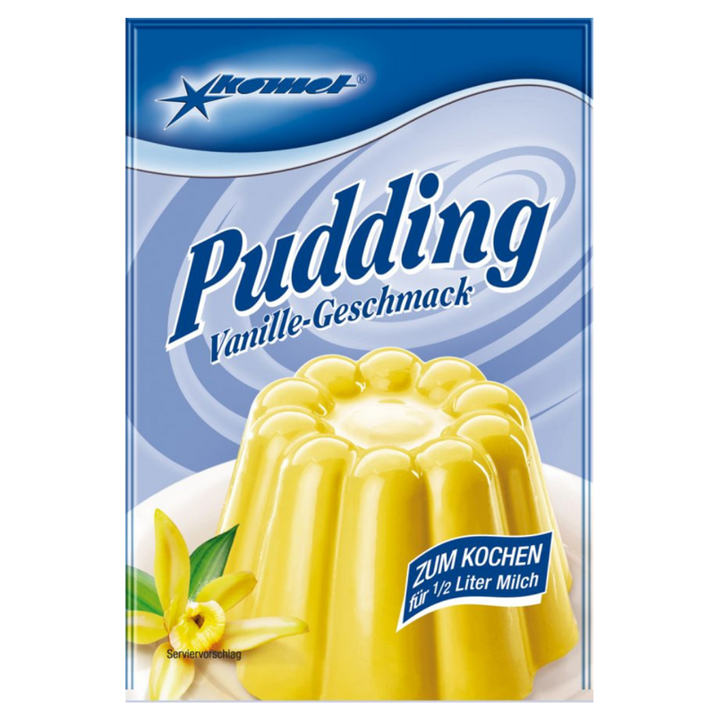 Komet Puddingpulver Vanille.