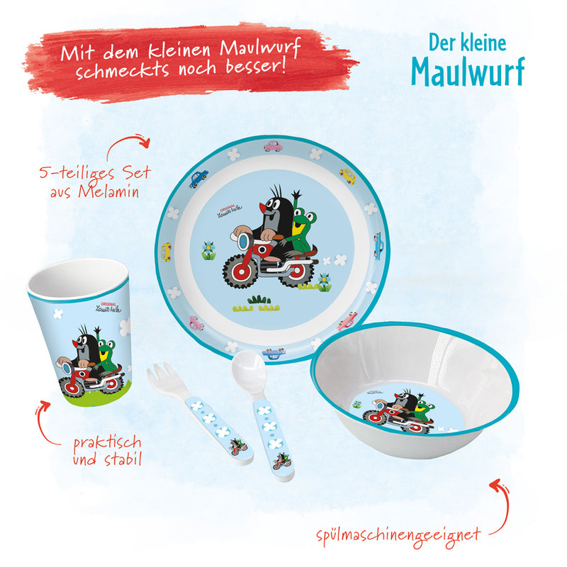 Geschirr-Maulwurf-Motorrad