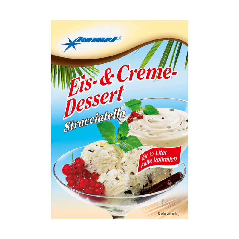 Eis- & Creme Dessert - Stracciatella (Komet)