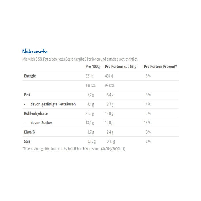 Eis- & Creme Dessert - Erdbeergeschmack (Komet)