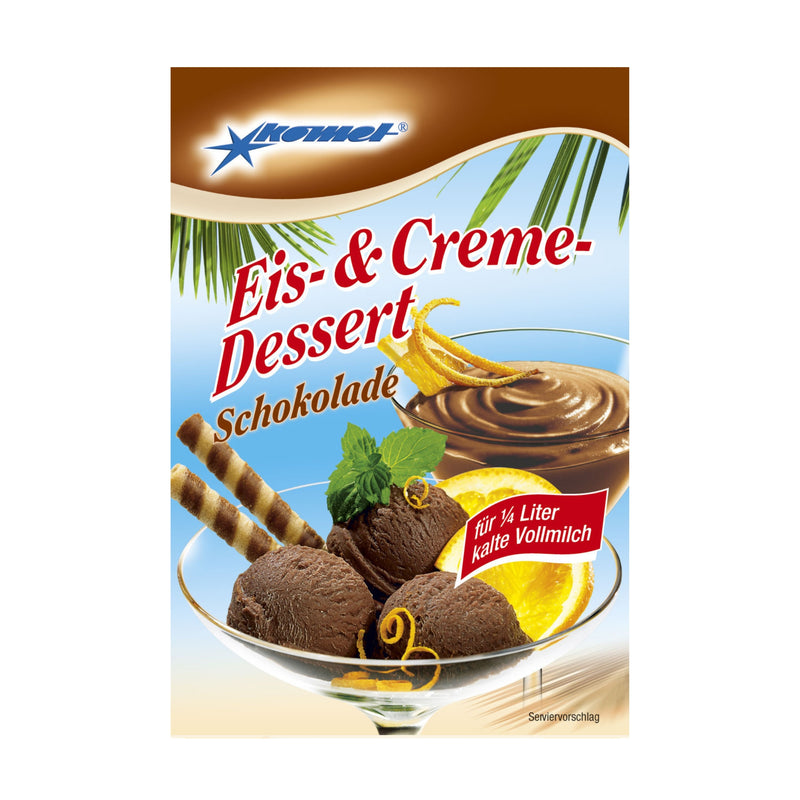 Eis- & Creme Dessert - Schokolade (Komet)