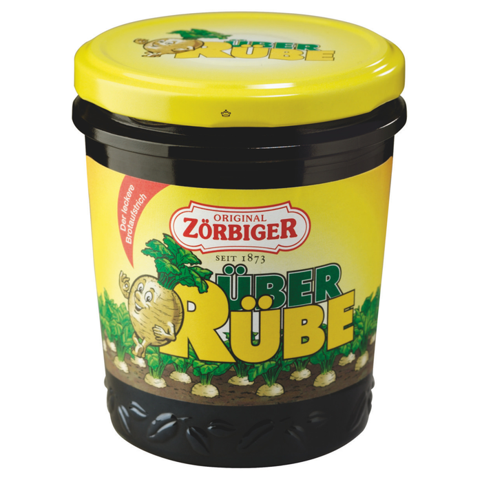Original Zörbiger Über Rübe Brotaufstrich 350 g – traditioneller Rübensirup aus Sachsen-Anhalt