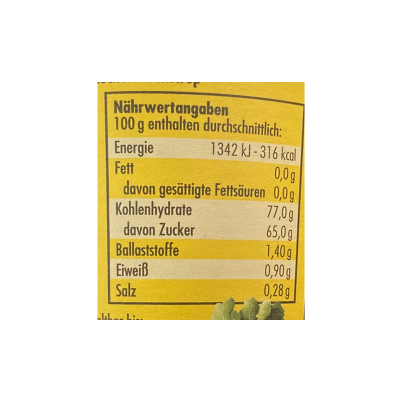 Original Zörbiger Über Rübe Brotaufstrich 350 g – traditioneller Rübensirup aus Sachsen-Anhalt