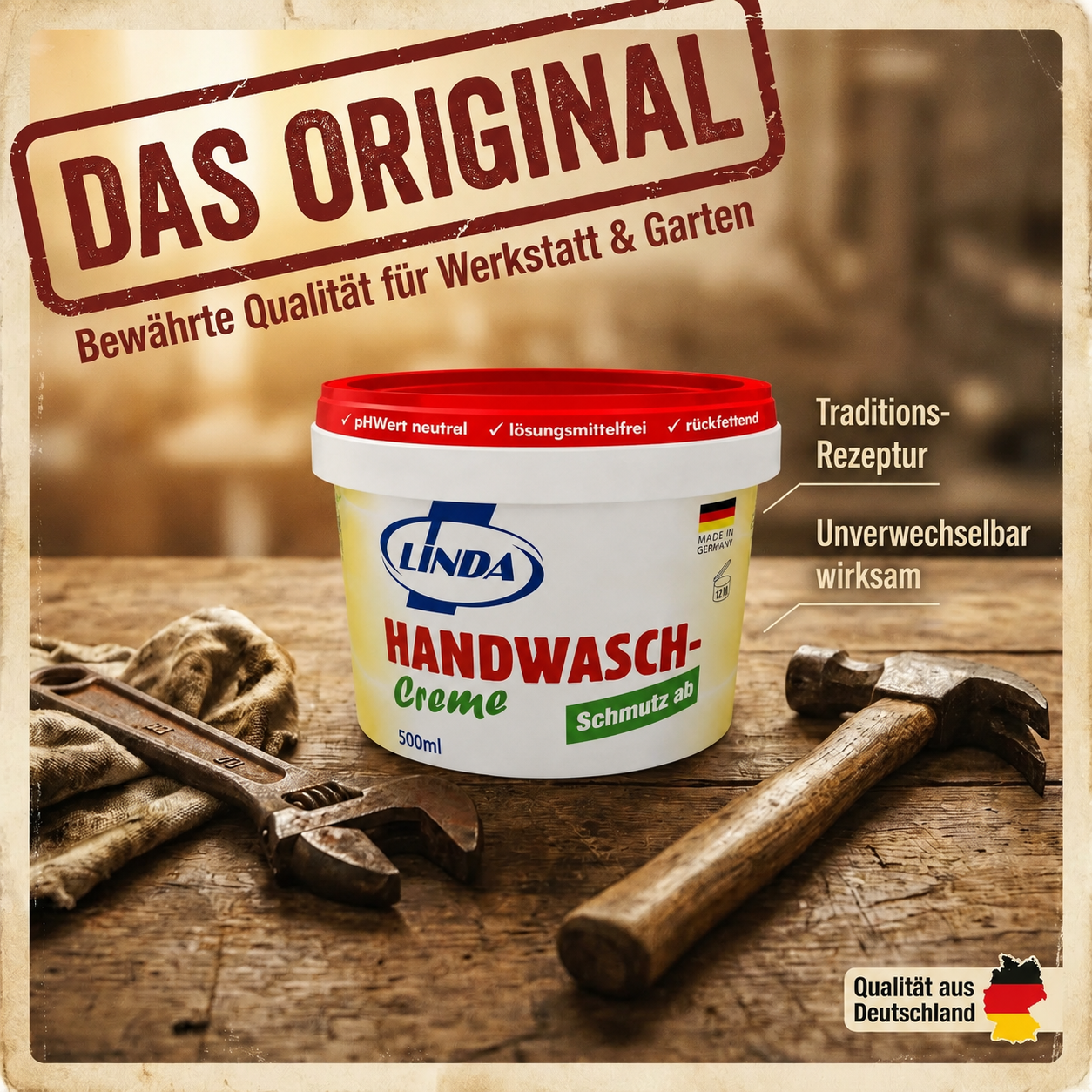 Linda Schmutz ab - Handwasch-Creme