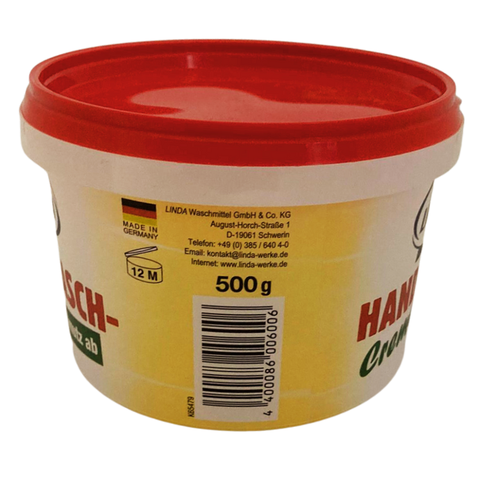 Linda Schmutz ab - Handwasch-Creme.