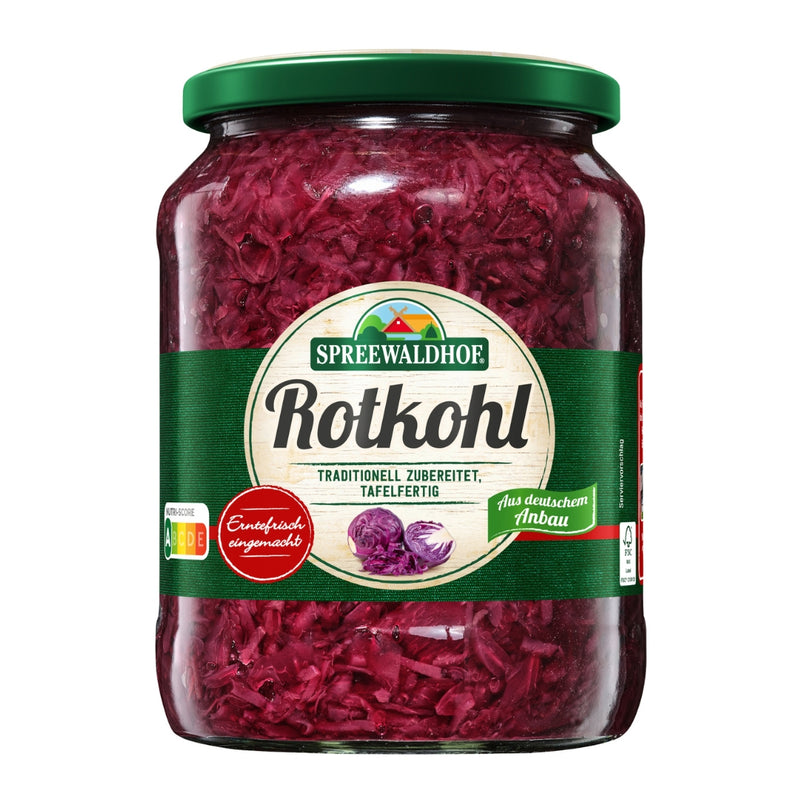 Rotkohl aus dem Spreewald 650g
