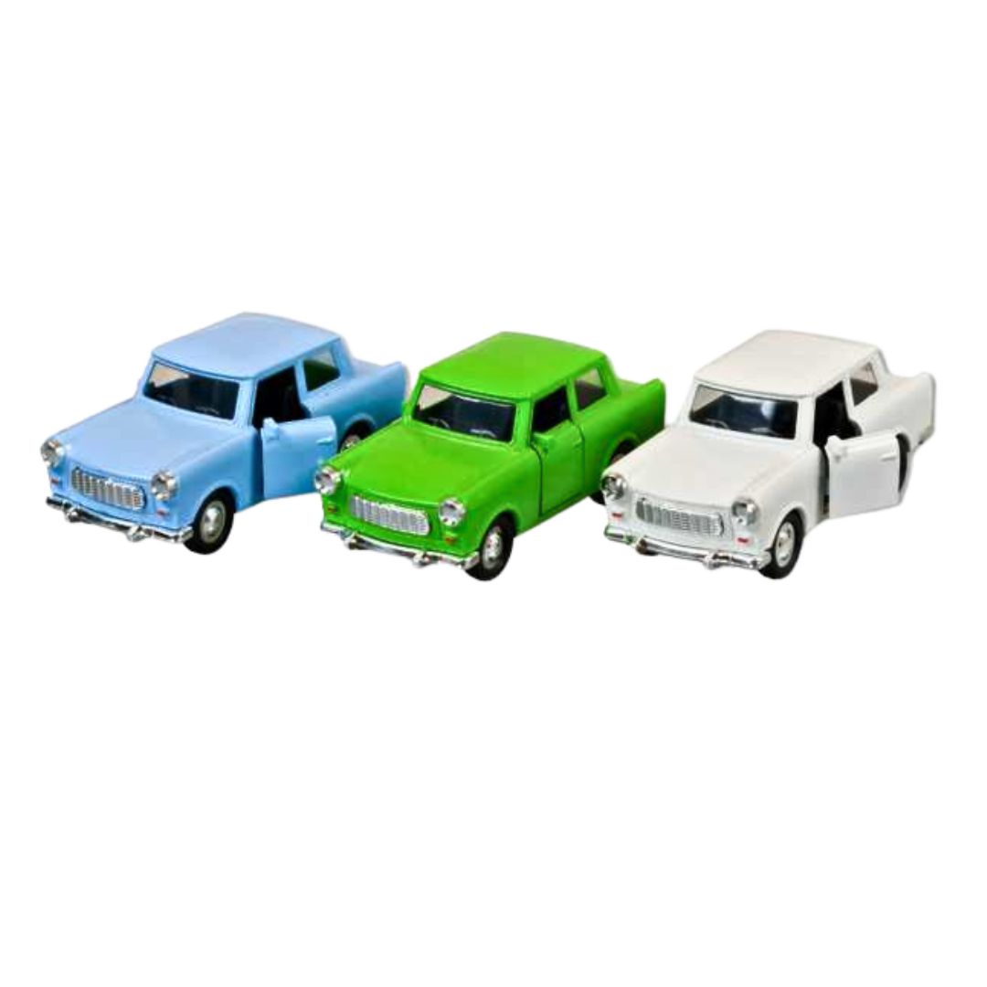 Modellauto Trabant Limousine mit Rückzugsmechanik