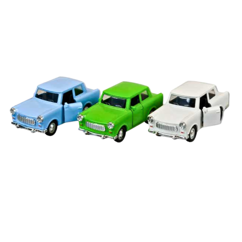 Modellauto Trabant Limousine mit Rückzugsmechanik