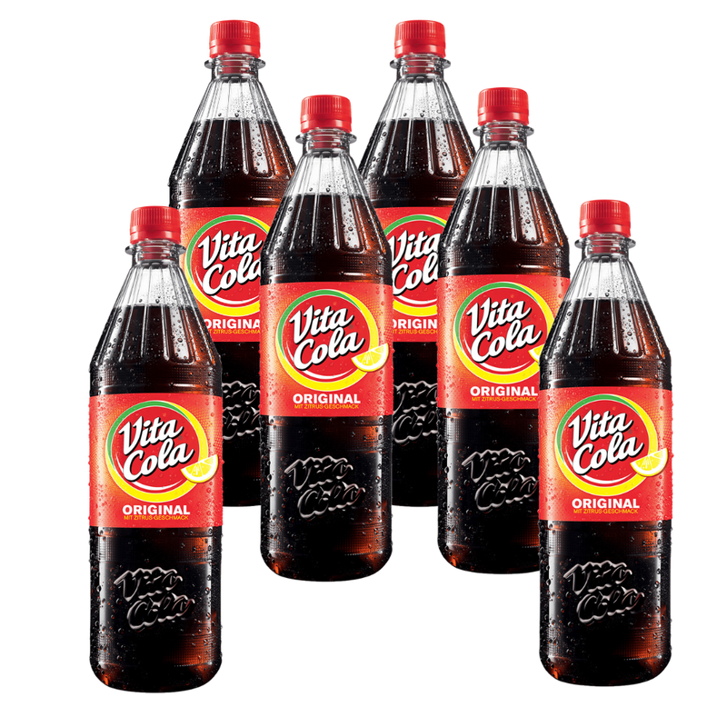 Vita Cola, 6x1L Liter.
