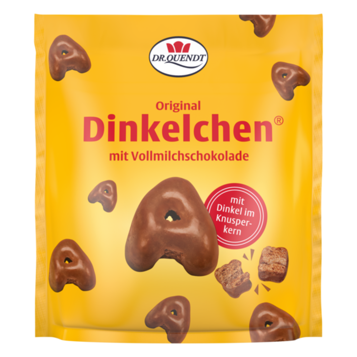 Dr. Quendt Original Dinkelchen Vollmilch mit Dinkel im Knusperkern  85g