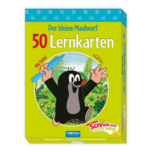 Lernkarten-Schreib-Wisch-Weg-Maulwurf