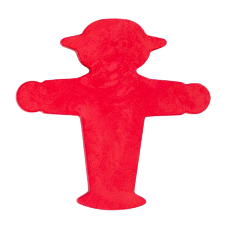 2er-Set Ampelmann-Radiergummis rot & grün - Größe ca. 5 cm