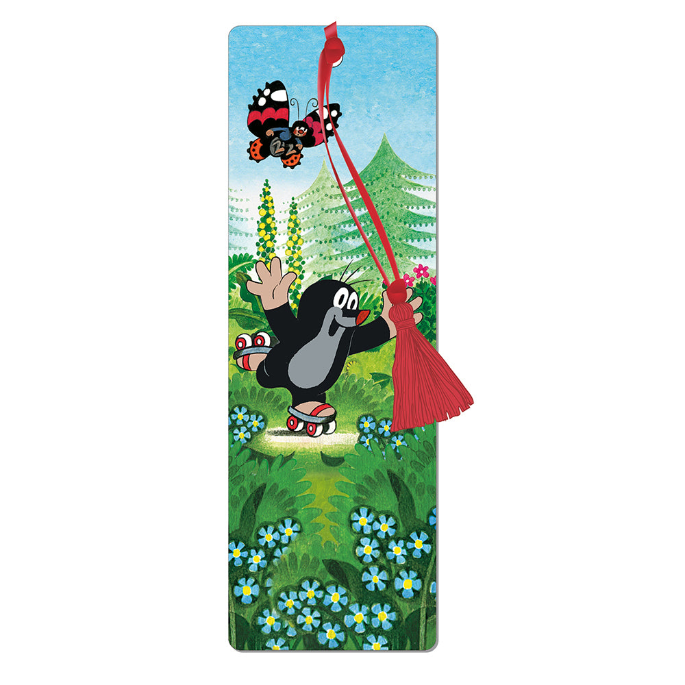3 D Lesezeichen Maulwurf Rollschuh — Ossiladen