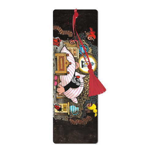 3-D-Lesezeichen-Maulwurf-Schlafen