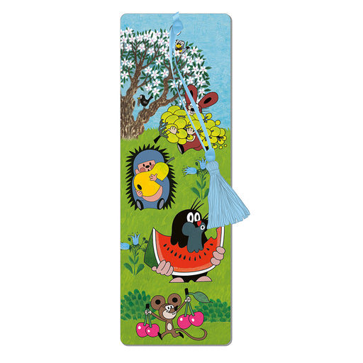 3-D-Lesezeichen-Maulwurf-Obst