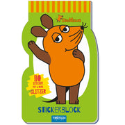 Die-Maus-Stickerblock