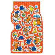 Die-Maus-Stickerblock