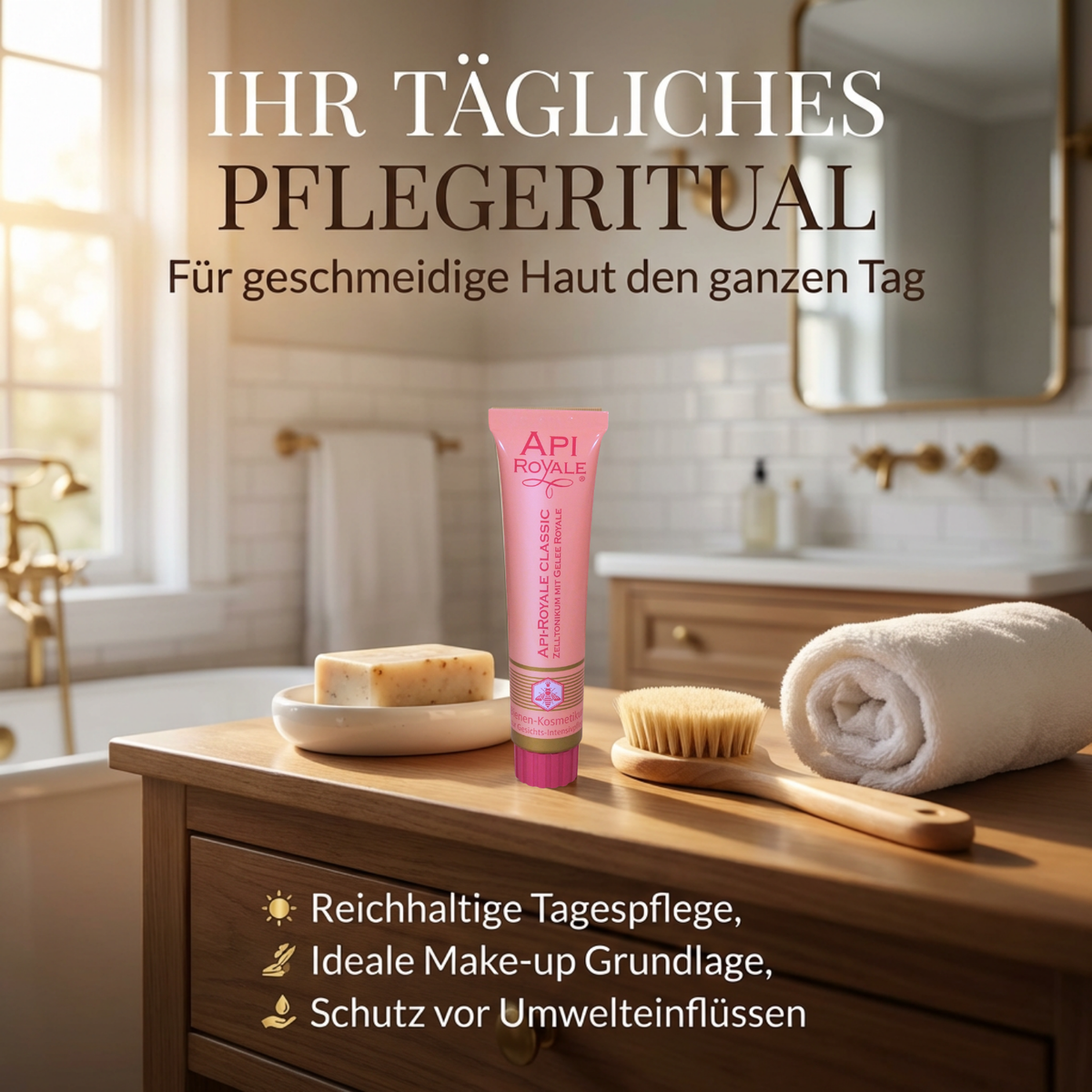 Api-Royale - Zelltonikum mit Gelee Royale -  Gesichtsintensivpflege mit Vitamin A - 50ml