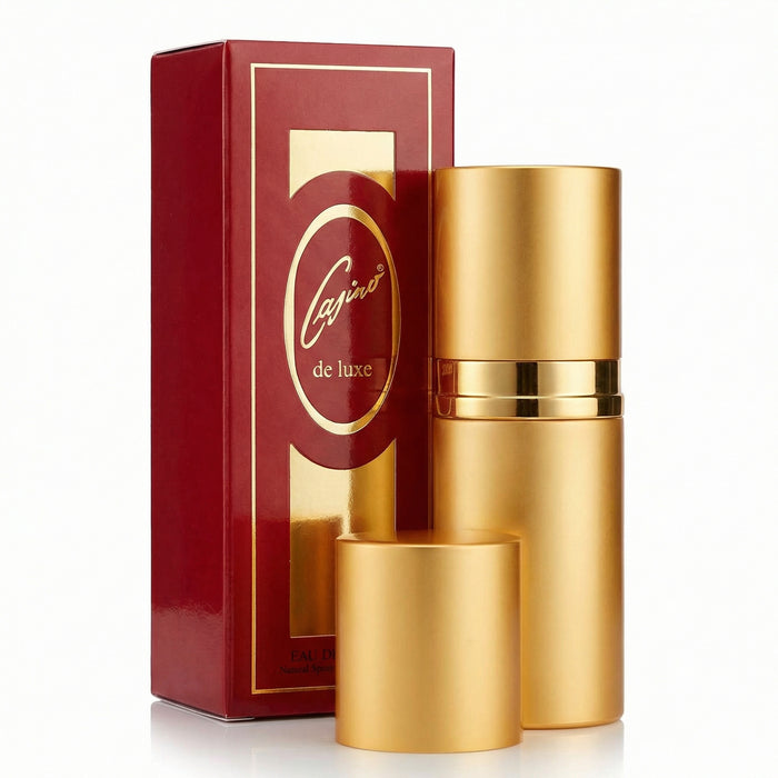 Casino de luxe Parfum für die moderne ostdeutsche Frau - ein feiner Duft in edlem rot-goldenen Geschenkkarton