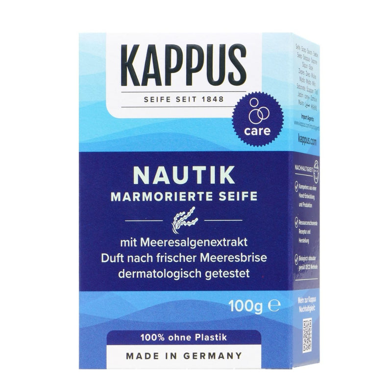 Nautik Seife Kappus mit Meeresalgenextrakt 100g - Dermatologisch getestet