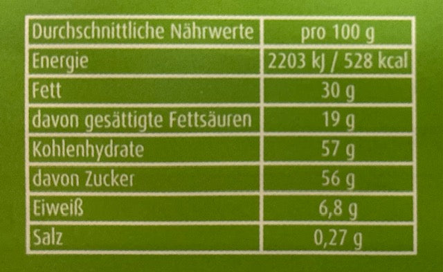 Rotstern Weihnachts-Schokolade – festlicher Genuss zum Verschenken 100g