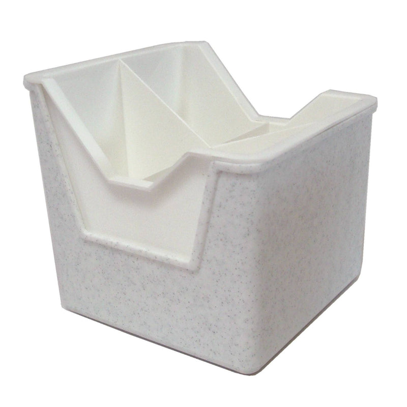 Bestecktrockner 2 - teilig Weiß (Sonja-Plastic)