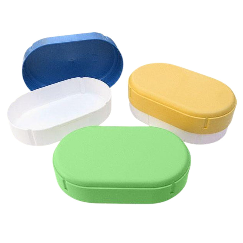 Brotdose oval höhenverstellbar Gelb (Sonja Plastic)