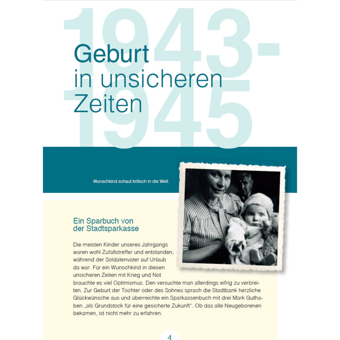 Buch - Wir vom Jahrgang Ost 1943, 64 Seiten