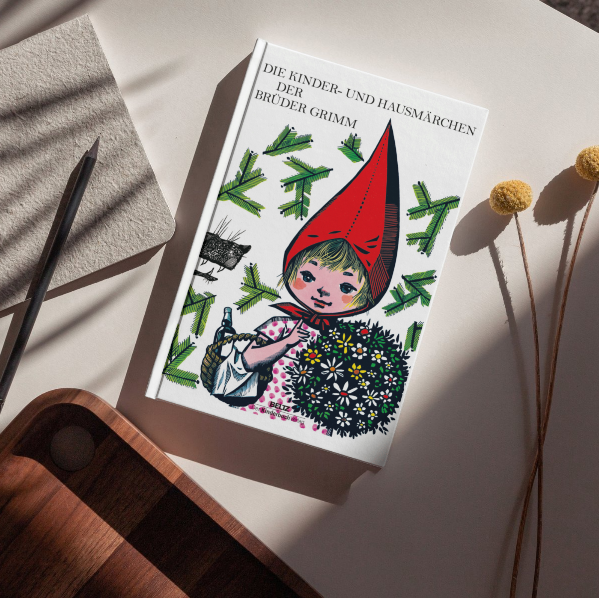 Die Kinder- und Hausmärchen der Brüder Grimm mit Illustrationen von Werner Klemke – gebundene Ausgabe - 456 Seiten