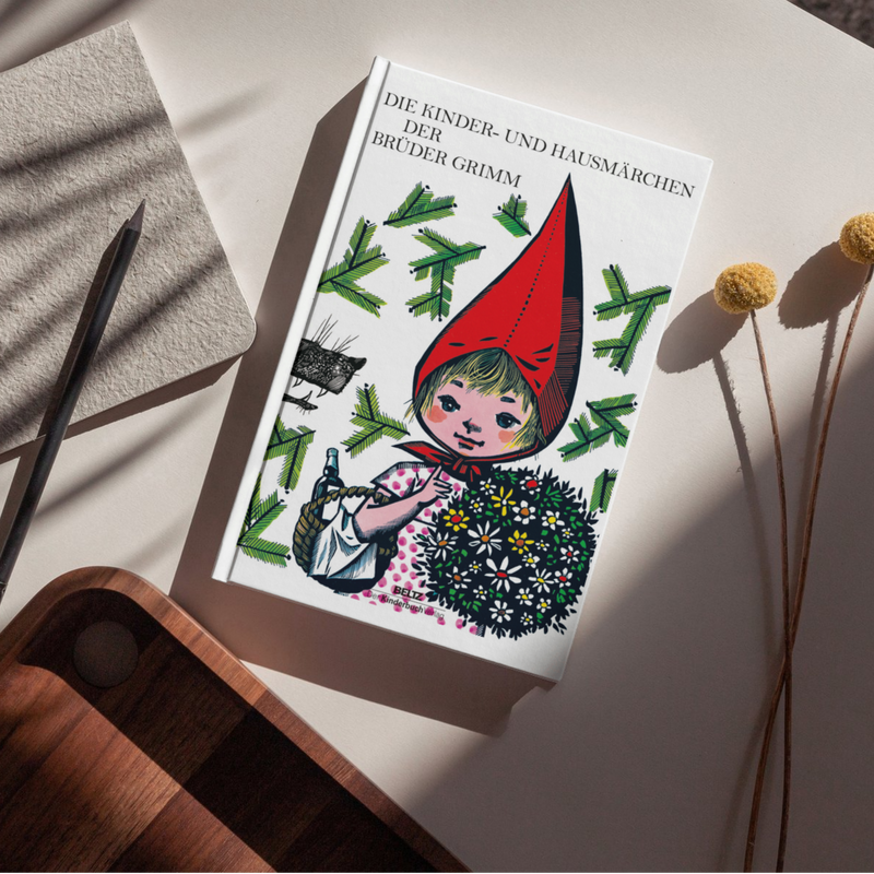 Die Kinder- und Hausmärchen der Brüder Grimm mit Illustrationen von Werner Klemke – gebundene Ausgabe - 456 Seiten