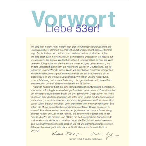 Buch - Wir vom Jahrgang Ost 1953, 64 Seiten