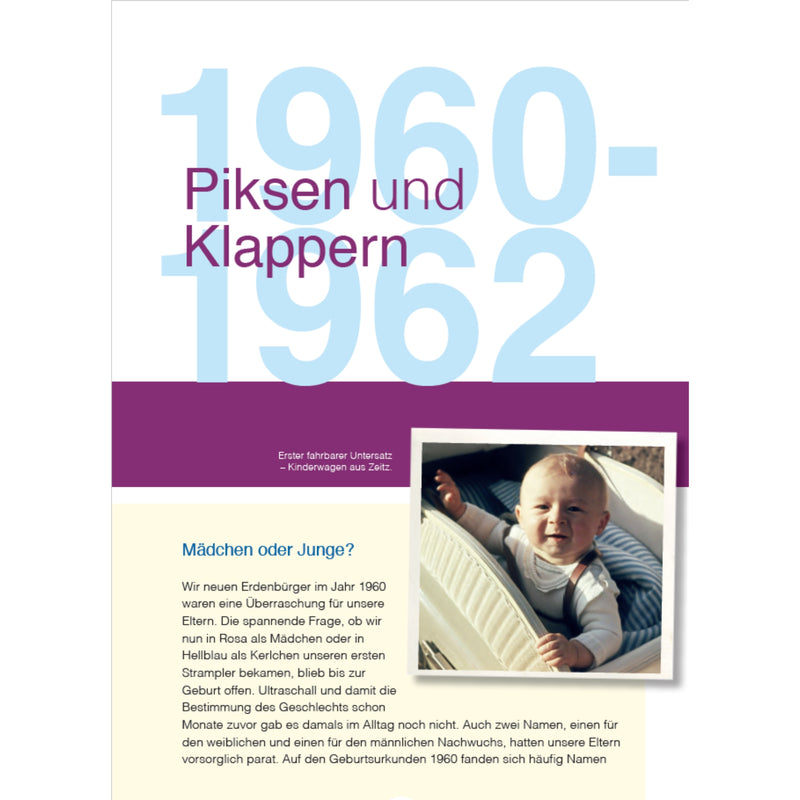 Buch - Wir vom Jahrgang Ost 1960, 64 Seiten