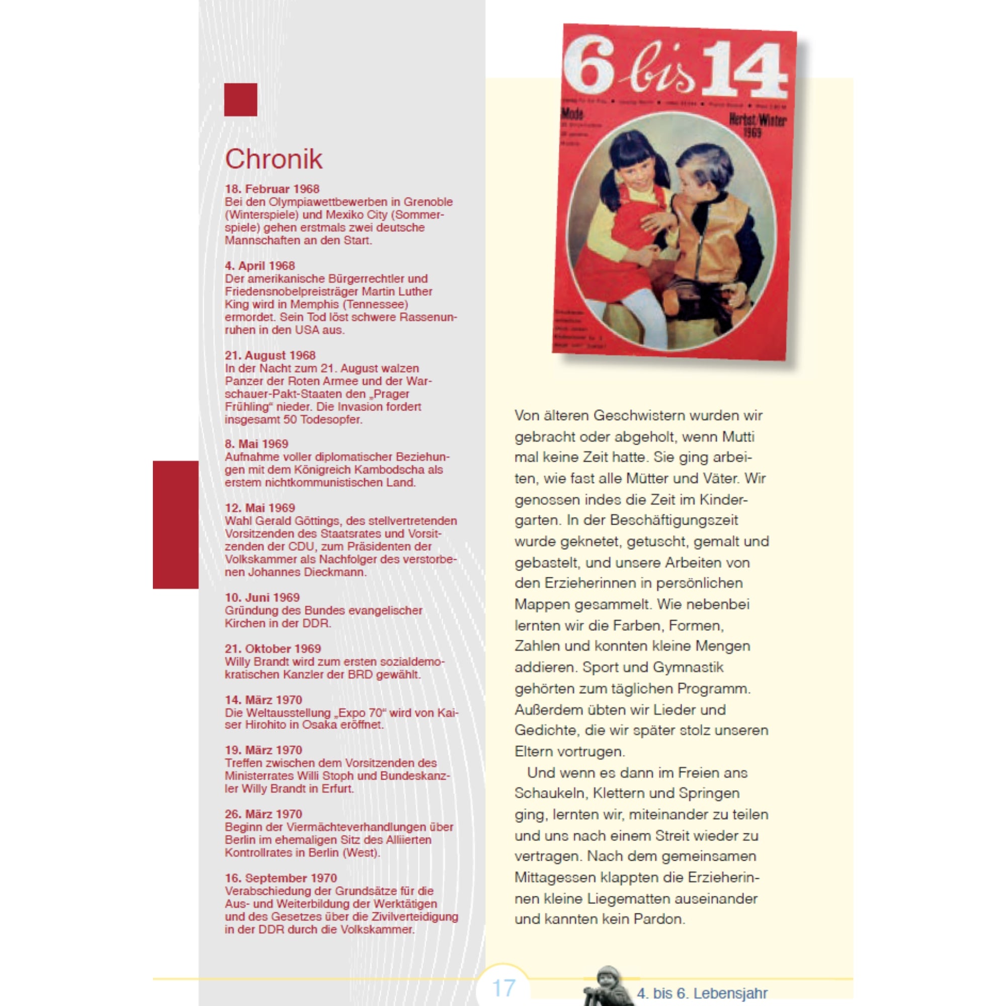 Buch - Wir vom Jahrgang Ost 1965, 64 Seiten