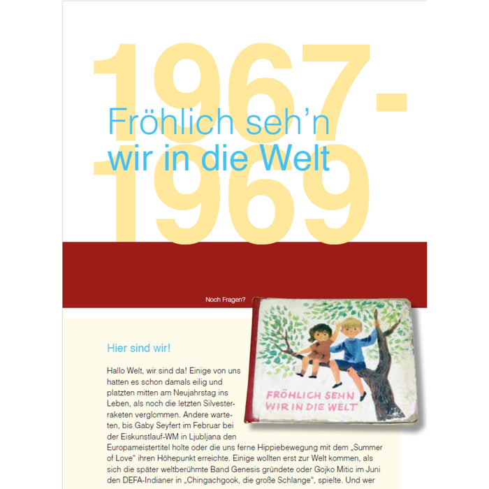 Buch - Wir vom Jahrgang Ost 1967, 64 Seiten