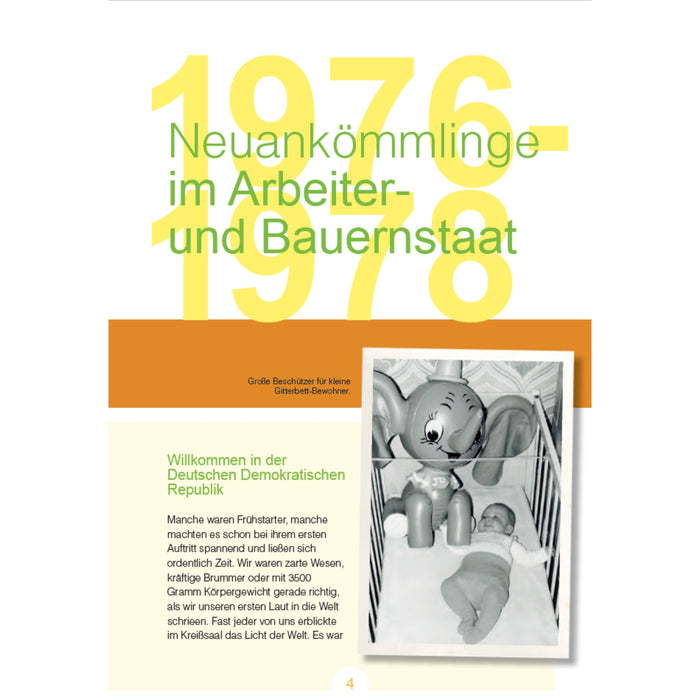Buch - Wir vom Jahrgang Ost 1976, 64 Seiten
