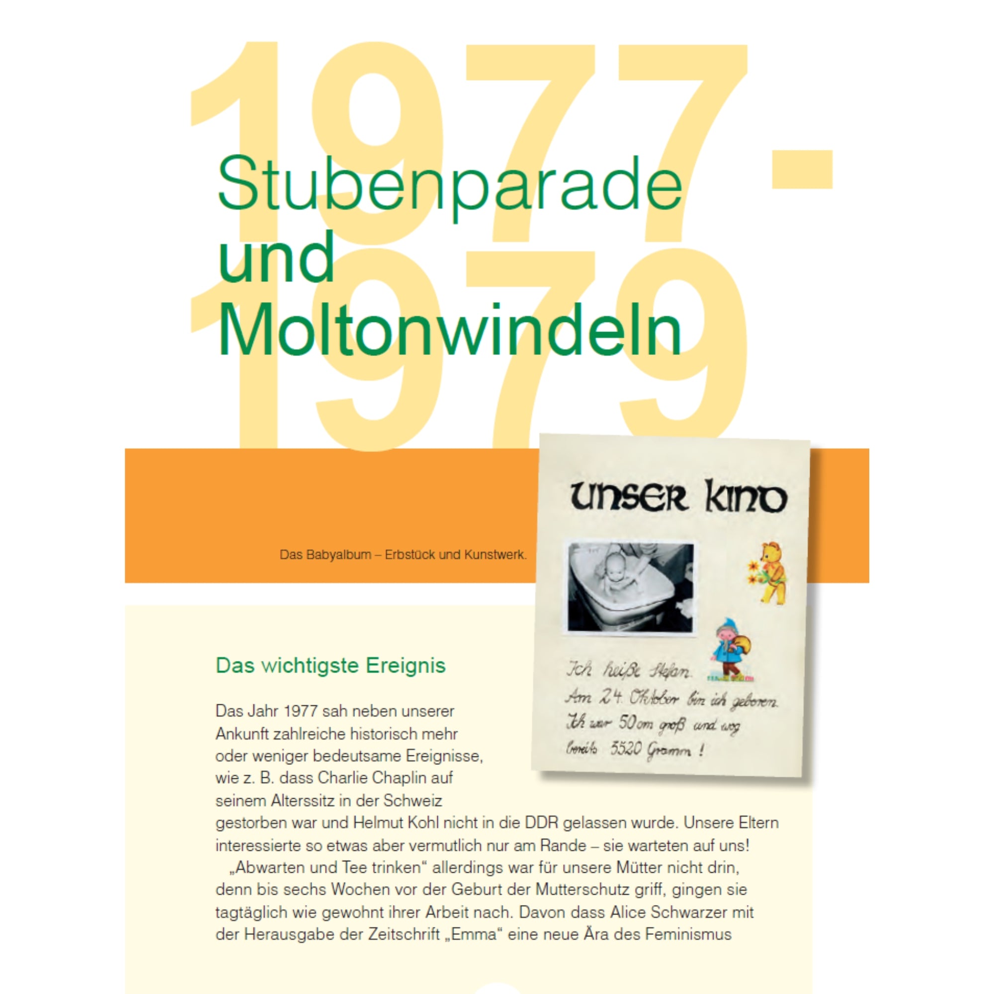 Buch - Wir vom Jahrgang Ost 1977, 64 Seiten