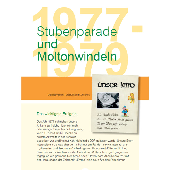 Buch - Wir vom Jahrgang Ost 1977, 64 Seiten