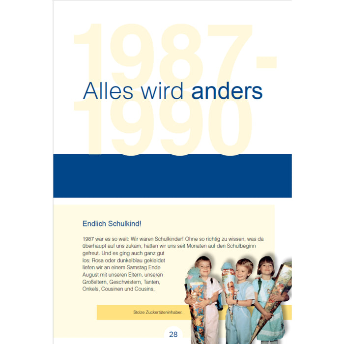 Buch - Wir vom Jahrgang Ost 1981, 64 Seiten